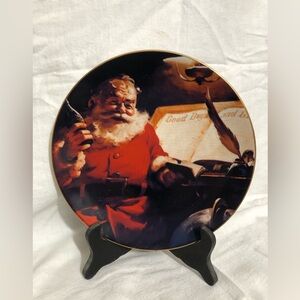 Coca Cola Santa christmas 1992 vintage